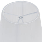 Abażur do kinkietu biały 15 cm Clayre Eef