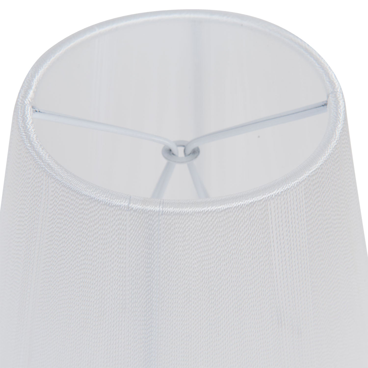 Abażur do kinkietu biały 15 cm Clayre Eef