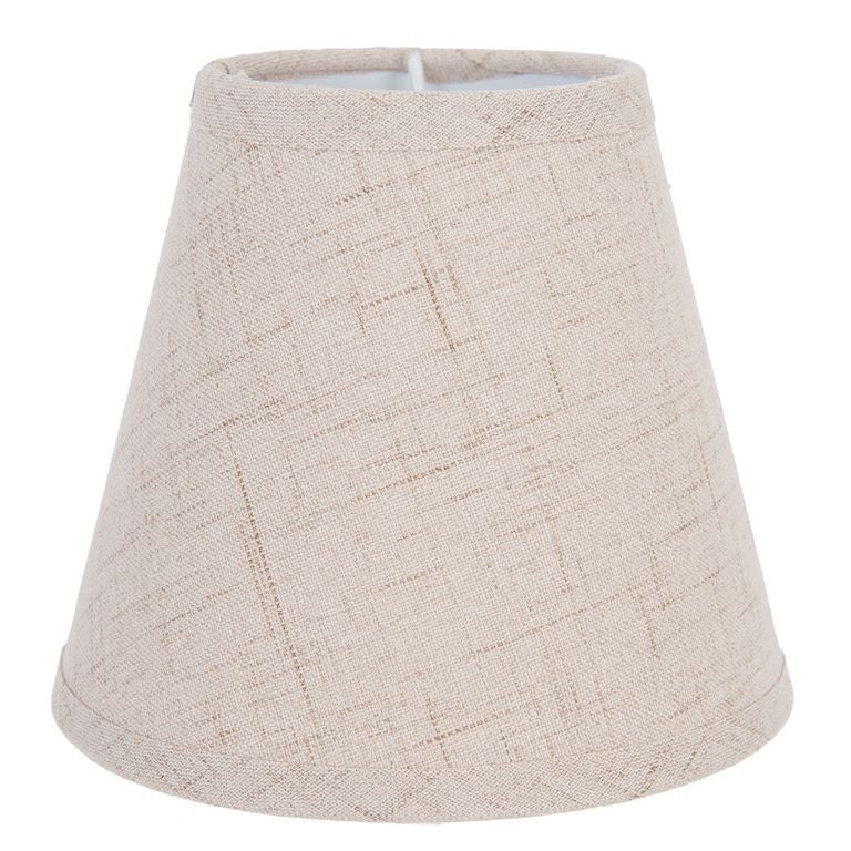 Abażur beżowy 14 cm do kinkietu Clayre Eef