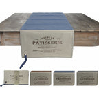 Bieżnik bawełniany w stylu francuskim