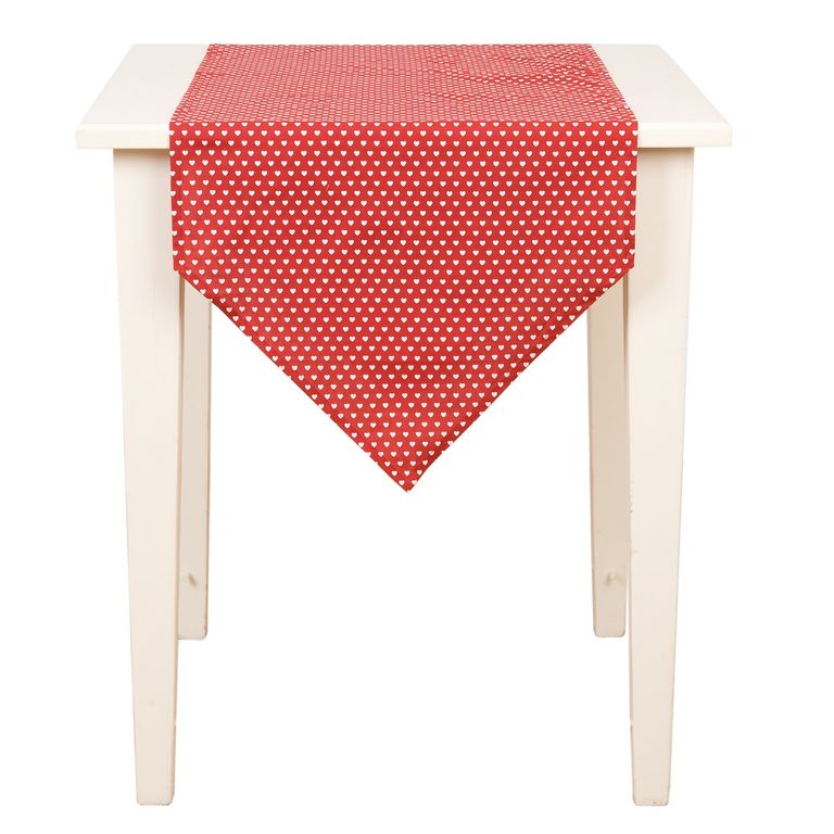 Bieżnik w serca dekoracyjny Clayre Eef