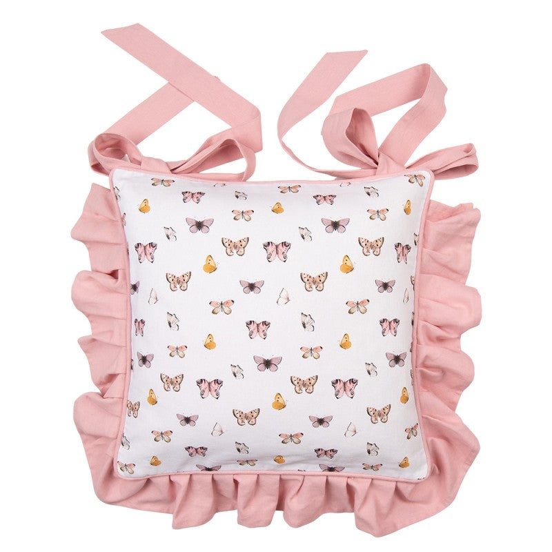 Poduszka na siedzisko motylki Clayre Eef