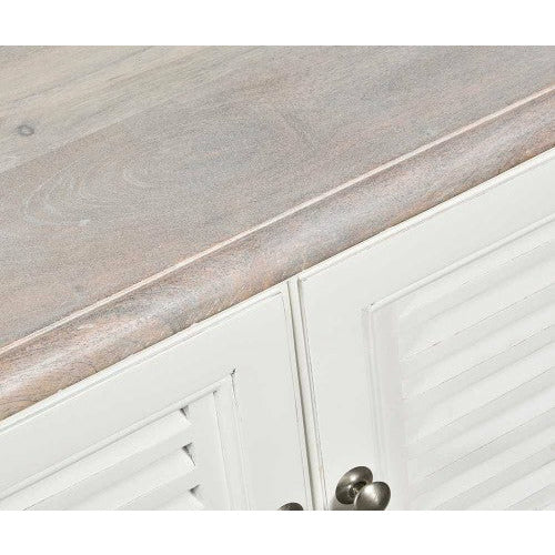 Bristol white stolik kawowy 90 x 90 cm  Belldeco