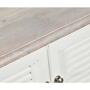 Bristol white stolik kawowy 90 x 90 cm  Belldeco