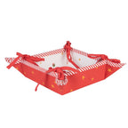 Koszyk na chleb bawełniany dziadek do orzechów świąteczny Clayte Eef