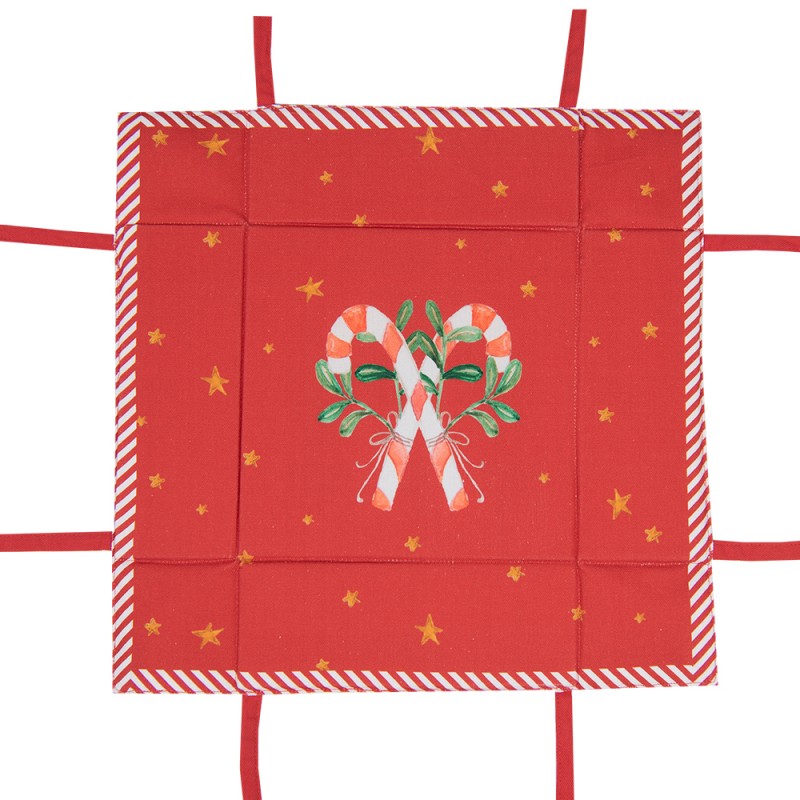 Koszyk na chleb bawełniany dziadek do orzechów świąteczny Clayte Eef