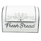 Chlebak metalowy biały retro Clayre Eef