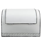 Chlebak metalowy biały retro Clayre Eef