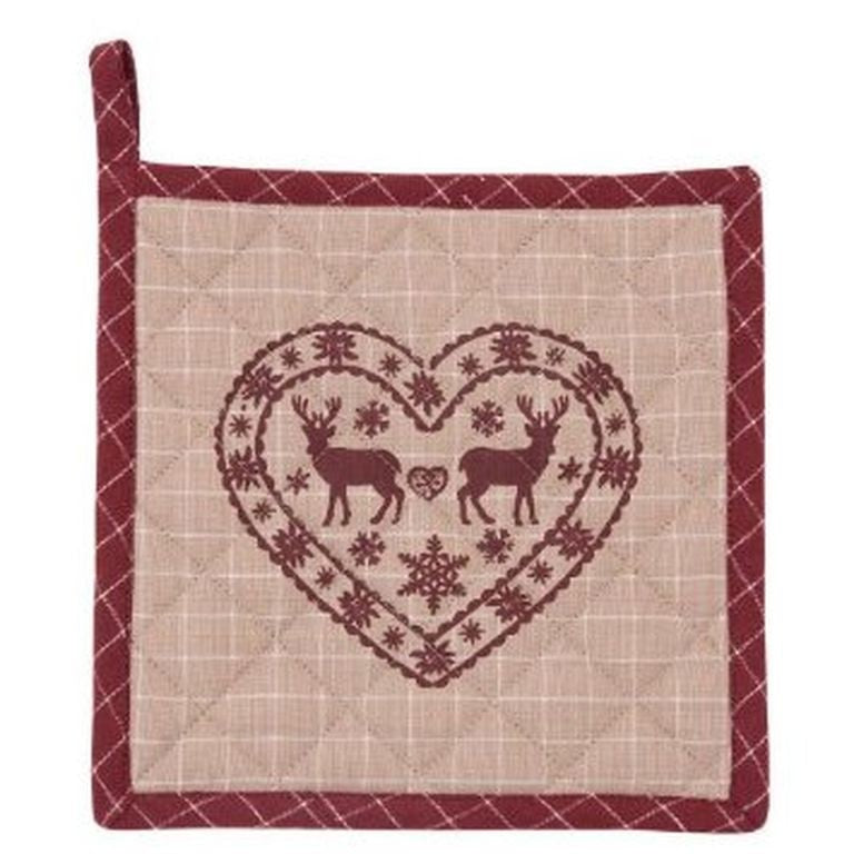 Rękawica i chwytak Renifery Clayre Eef