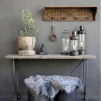 Wieszak ścienny Chic Antique z półką