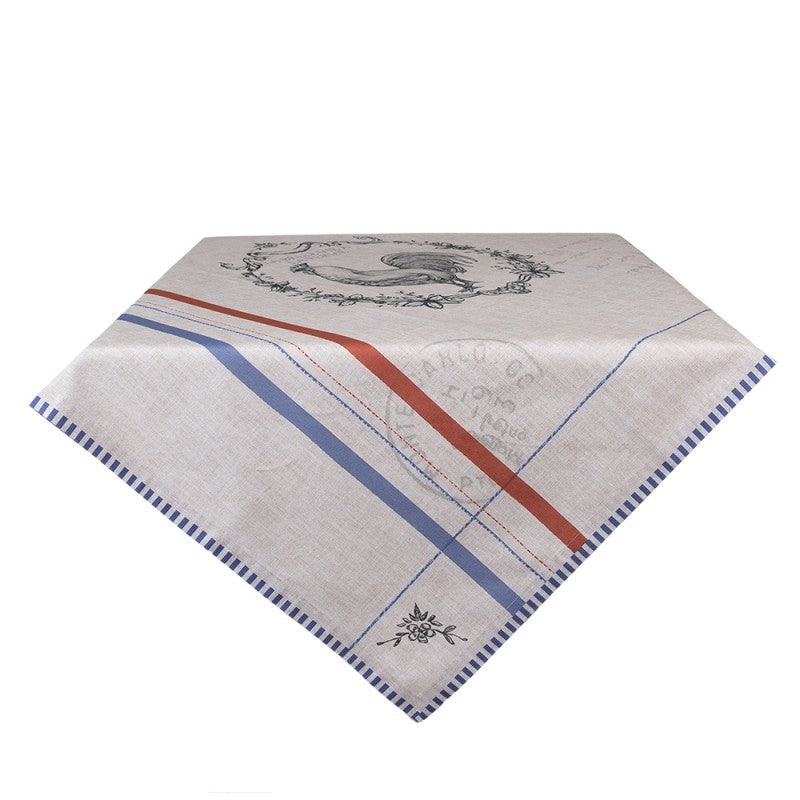 Obrus kogut Country 150 x 150 cm Clayre Eef