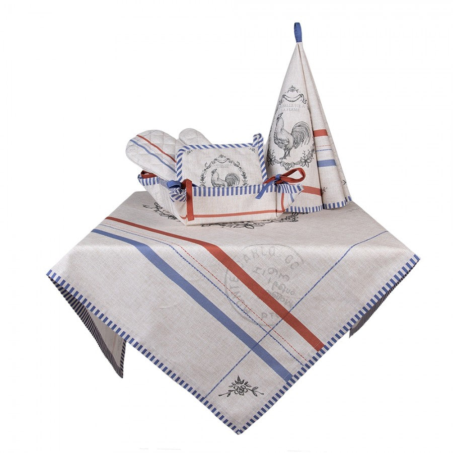 Obrus kogut Country 100 x 100 cm Clayre Eef