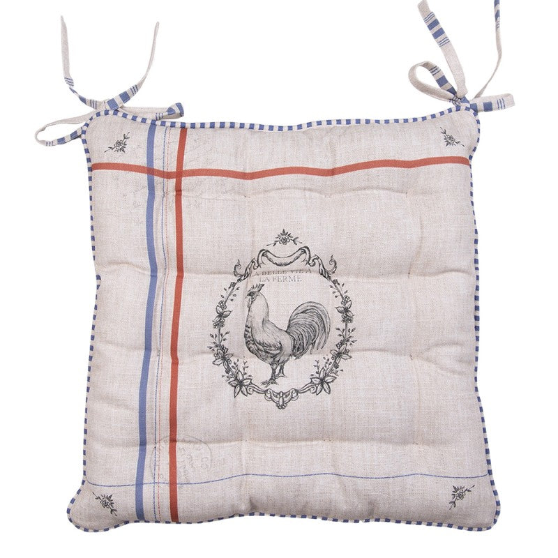 Poduszka na krzesło Kogut Country Clayre Eef