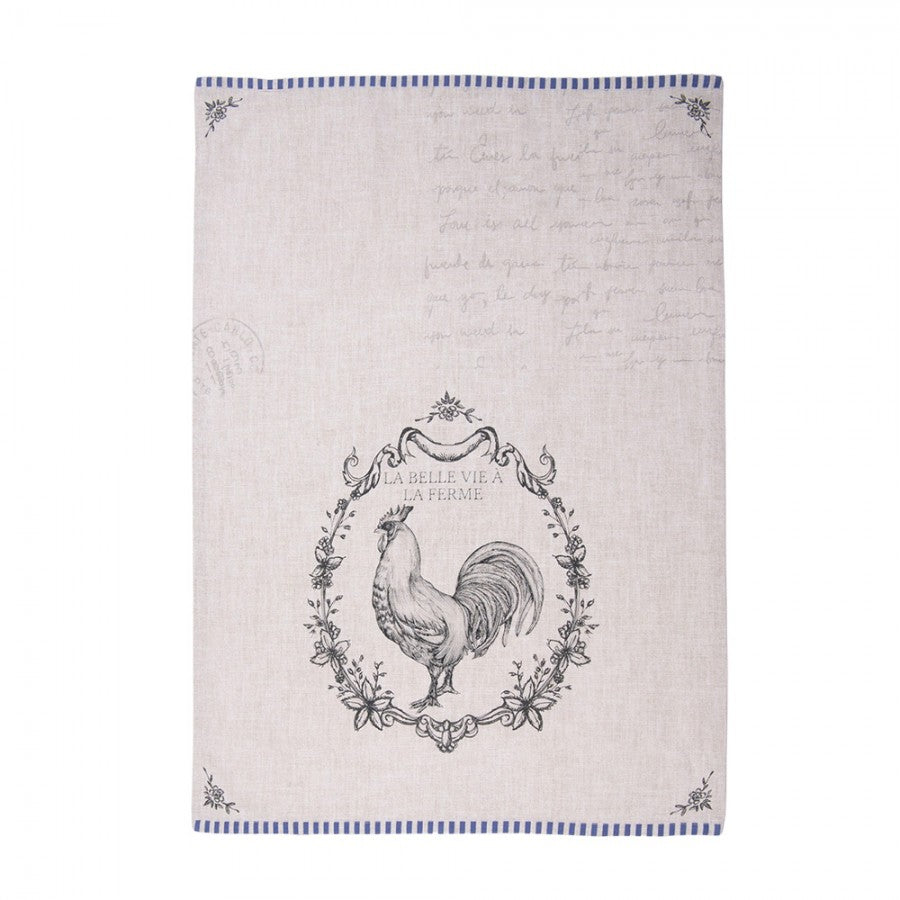 Ręcznik kuchenny kogut country bawełniany CLayre Eef