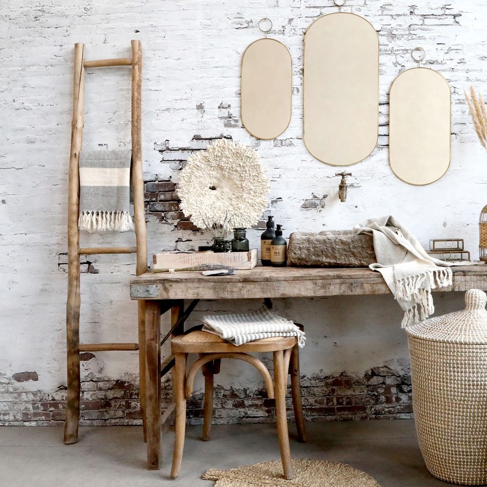 Drabina ozdobna drewniana Chic Antique