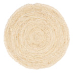 Dywanik okrągły boho naturalny 120 cm Clayre Eef