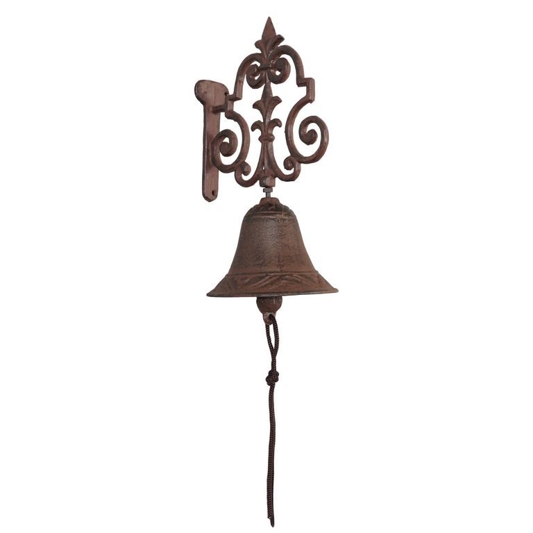 Dzwonek żeliwny brązowy Clayre Eef