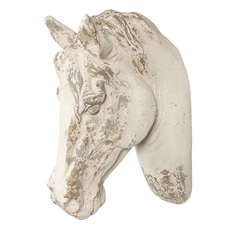 Figurka ścienna koń głowa prowansalska Clayre Eef