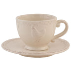 Filiżanka z podstawkiem kura Country Clayre Eef