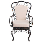 Fotel metalowy Prowansalski Clayre Eef