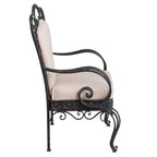 Fotel metalowy Prowansalski Clayre Eef