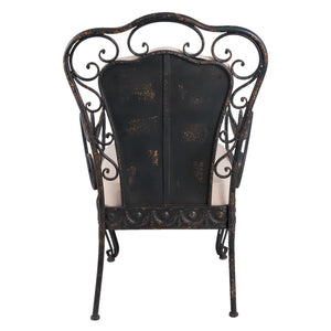 Fotel metalowy Prowansalski Clayre Eef