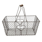 Koszyk , Kosz druciany z rączką duży Country Clayre Eef