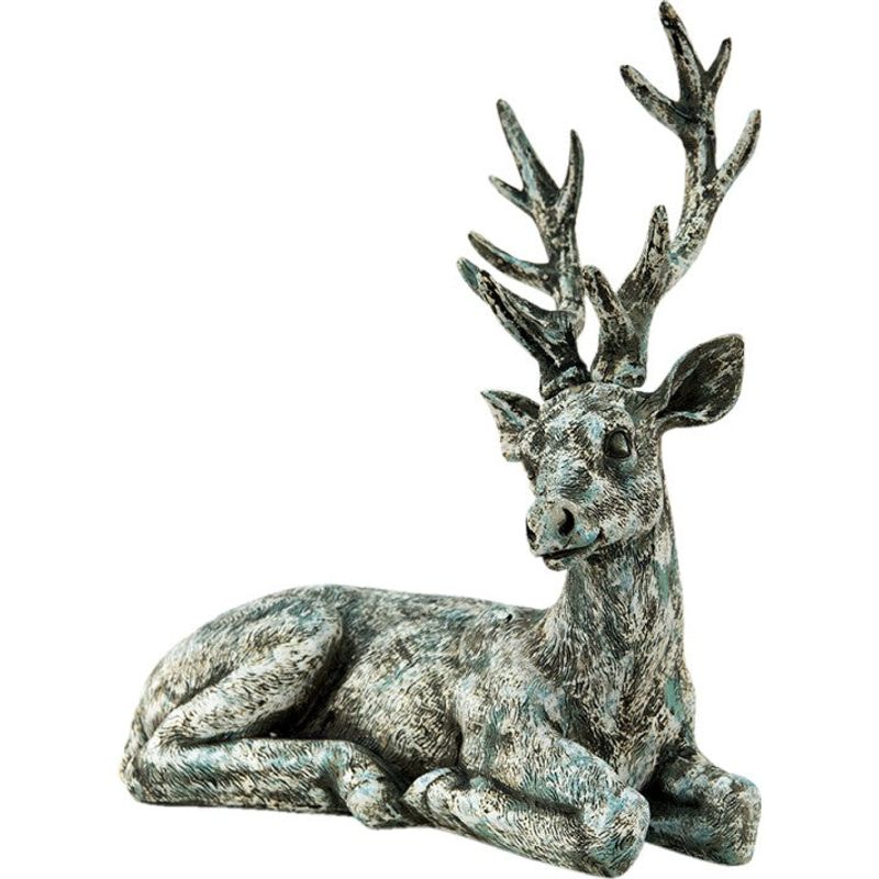 Jeleń figurka Boże Narodzenie Clayre Eef