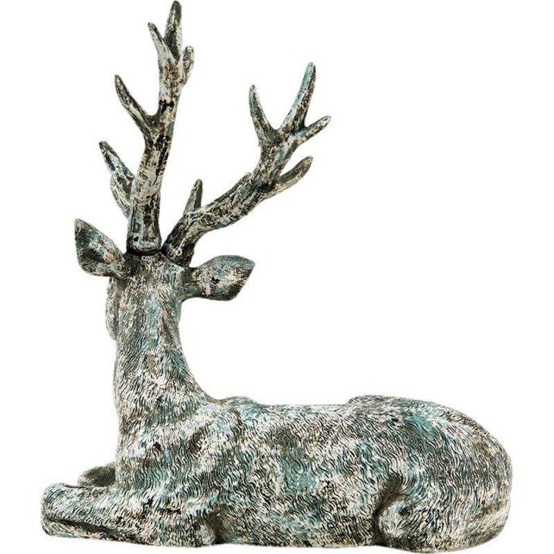 Jeleń figurka Boże Narodzenie Clayre Eef