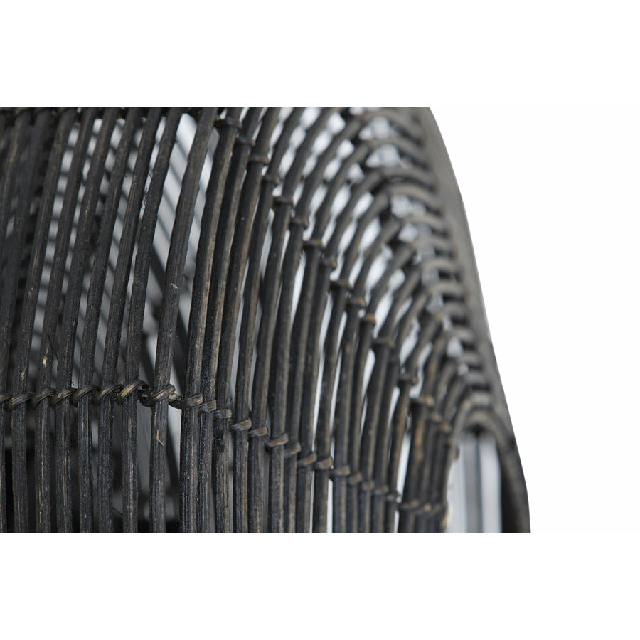 Kinkiet Boho rattanowy ciemny brąz duży Light Living