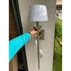 Kinkiet srebrny Nikiel długi Deluxe Light Living