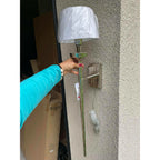 Kinkiet srebrny Nikiel długi Deluxe Light Living
