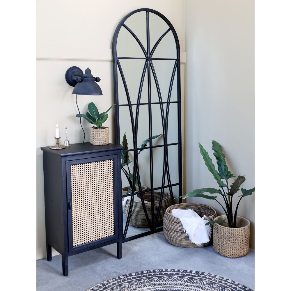 Kinkiet industrialny czarny Factory Chic Antique