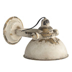 Kinkiet industrialny kremowy retro Clayre Eef