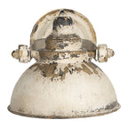 Kinkiet industrialny kremowy retro Clayre Eef