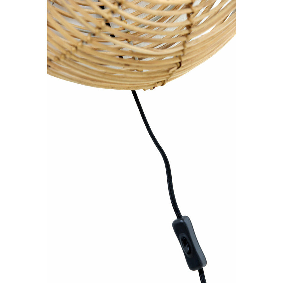 Kinkiet rattanowy boho 50 cm Milan Light Living
