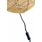 Kinkiet rattanowy boho 50 cm Milan Light Living