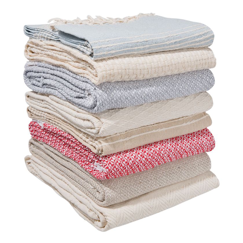 Koc dekoracyjny czerwony Clayre Eef