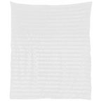 Koc Futrzany Biały dekoracyjny