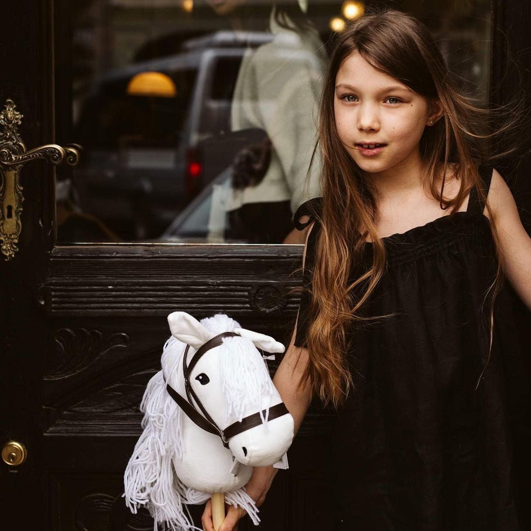 Koń na kiju Hobby Horse Biały by Astrup