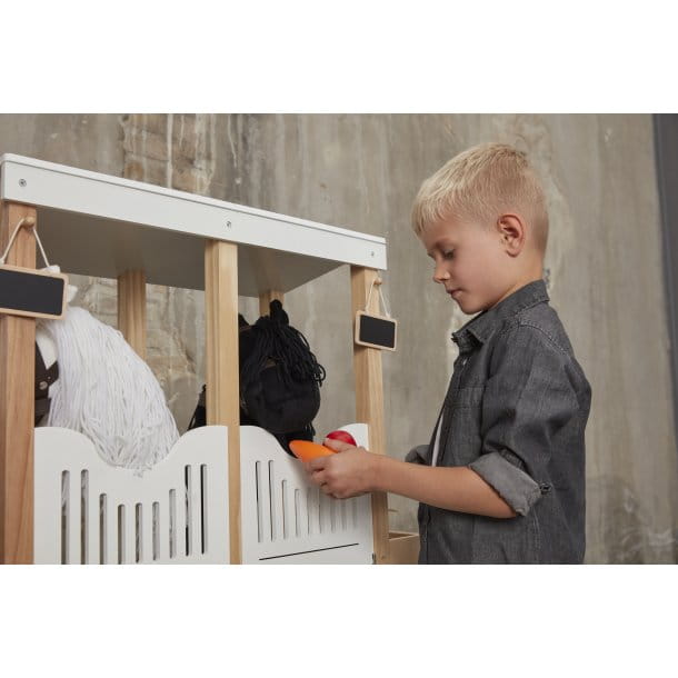 Koń na kiju Hobby Horse Szary ByAstrup