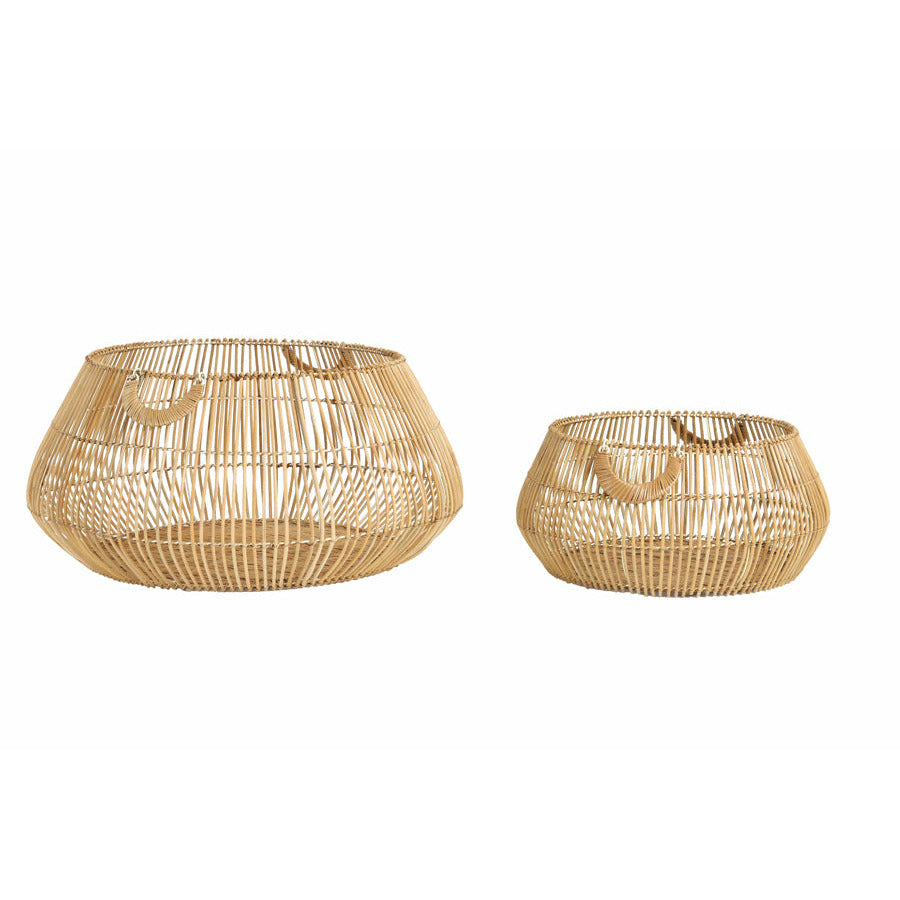 Kosze boho rattanowe kpl 2 szt.