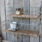 Metalowe kosze ścienne Chic Antique