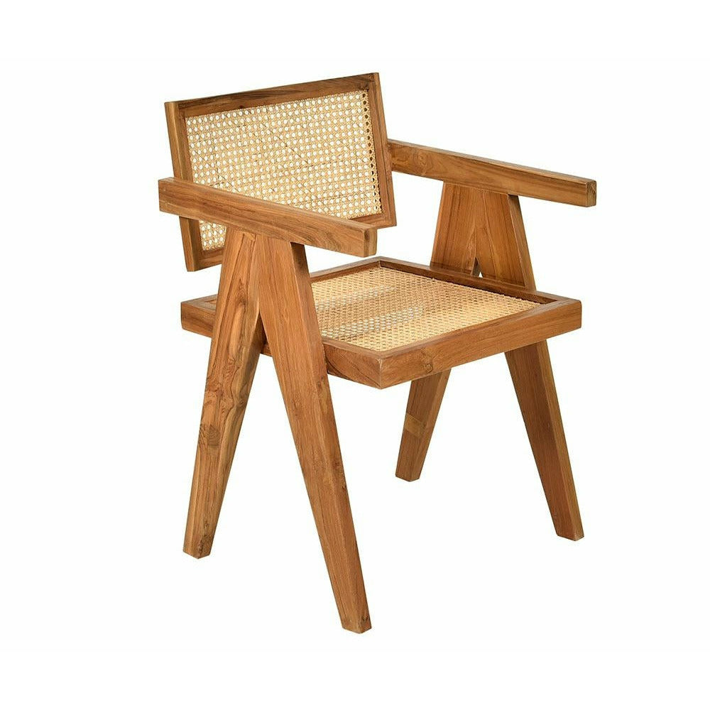 Krzesło Bari proste z plecionką wiedeńską boho 1 Belldeco