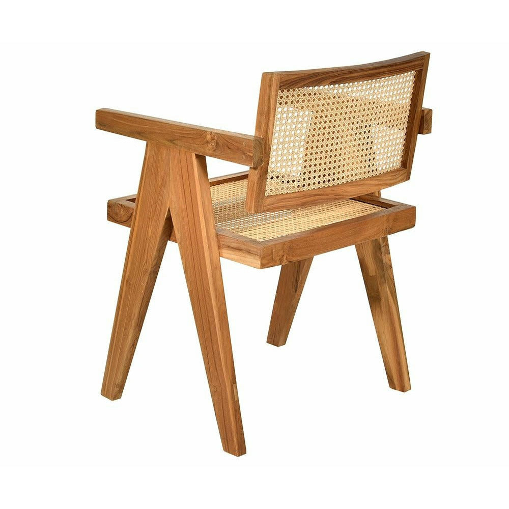 Krzesło Bari proste z plecionką wiedeńską boho 1 Belldeco