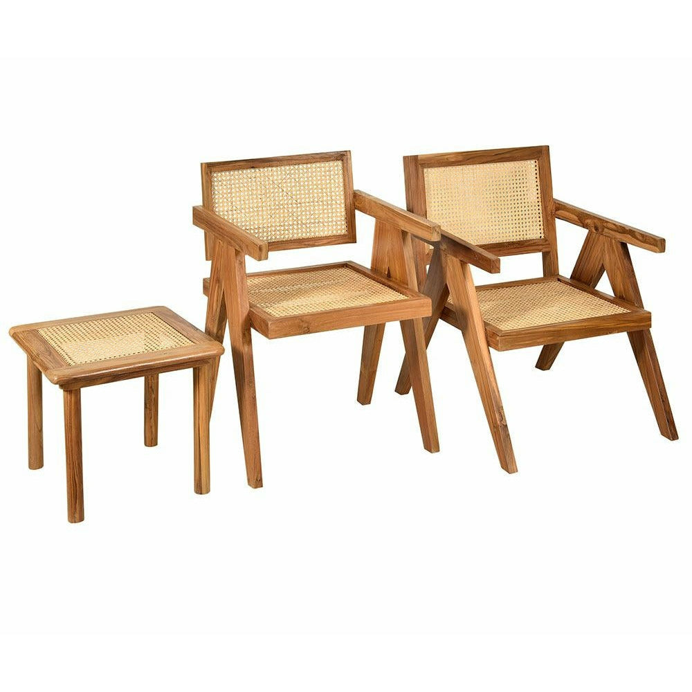 Krzesło Bari proste z plecionką wiedeńską boho 3 Belldeco