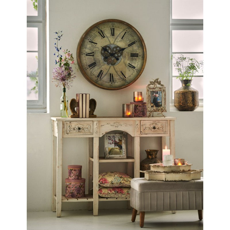 Poduszka kwiaty peonie 50 x 50 cm Clayre Eef