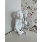 Lampa stołowa Małpa biała Clayre Eef