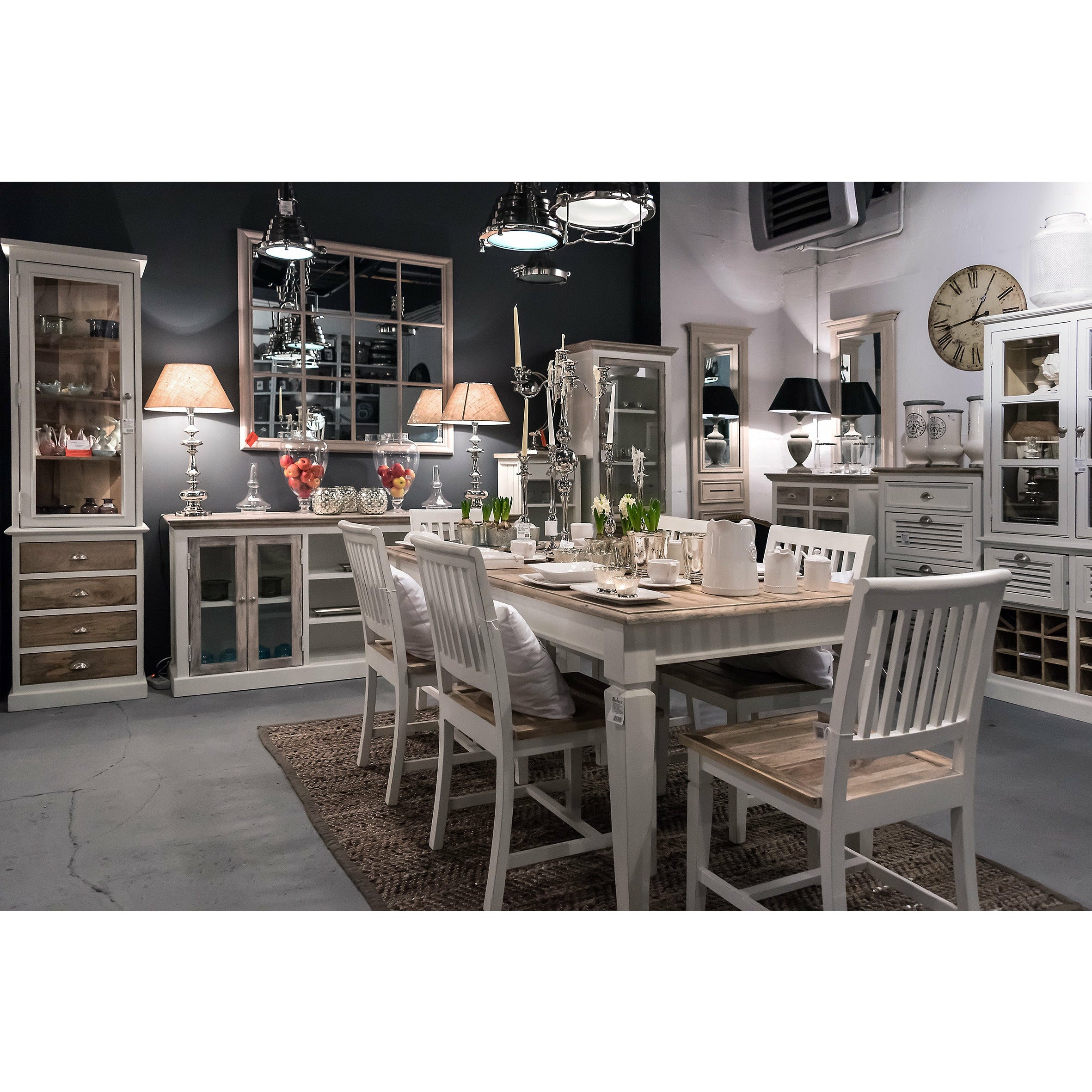 Lampa stołowa srebrna Deluxe Belldeco