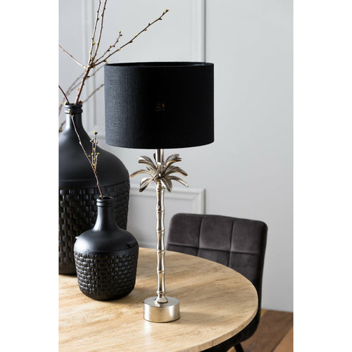 Lampa stołowa palma Deluxe Nikiel Light Living